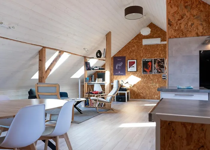 Loft Lumineux Atypique 10 Minutes Centre Апартаменты Страсбург